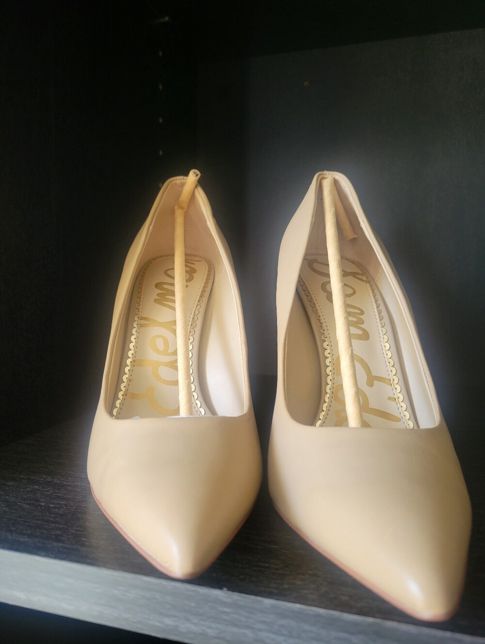 Sam Edelman Beige Pointed Toe Pumps (Danna) Sz 8